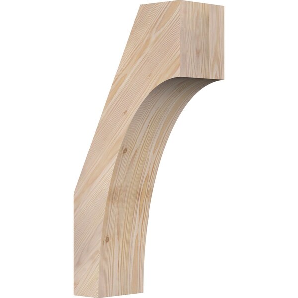 Ekena Millwork 5 1/2"W x 12"D x 24"H Westlake Smooth Knee Brace, Douglas Fir BRC06X12X24WTL00SDF - main